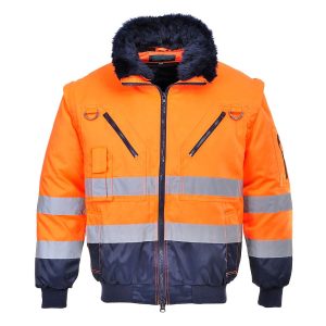 HI-Vis 3-в-1 Пилотско Яке